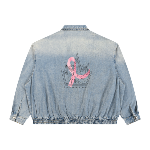 The  "F.A.I.T.H." Denim Jacket